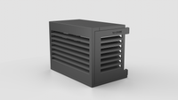 PTAC / Window Air Conditioner Cover - Charcoal