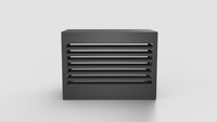 PTAC / Window Air Conditioner Cover - Charcoal