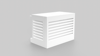 PTAC / Window Air Conditioner Cover - White