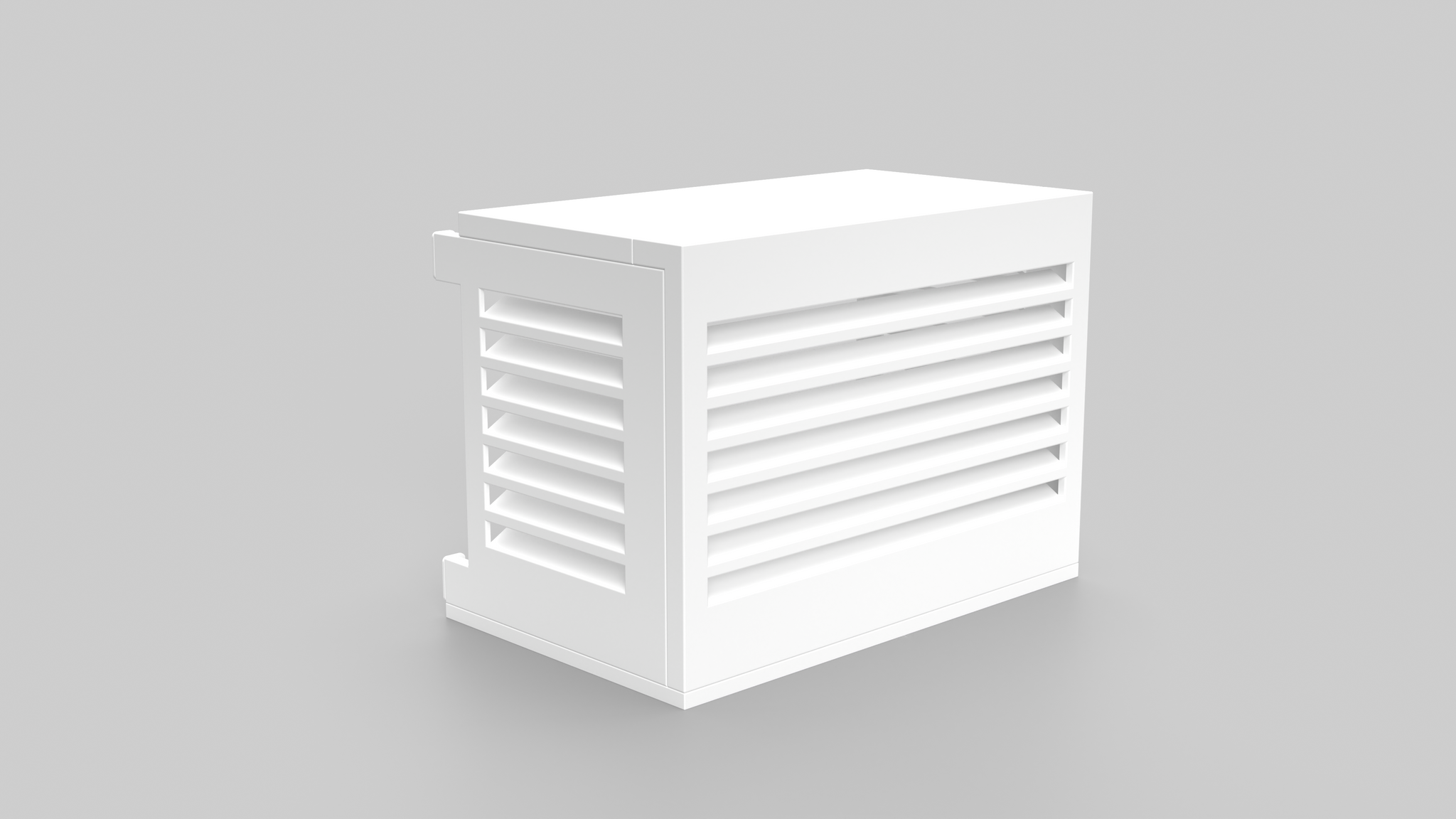 PTAC / Window Air Conditioner Cover - White