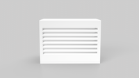 PTAC / Window Air Conditioner Cover - White