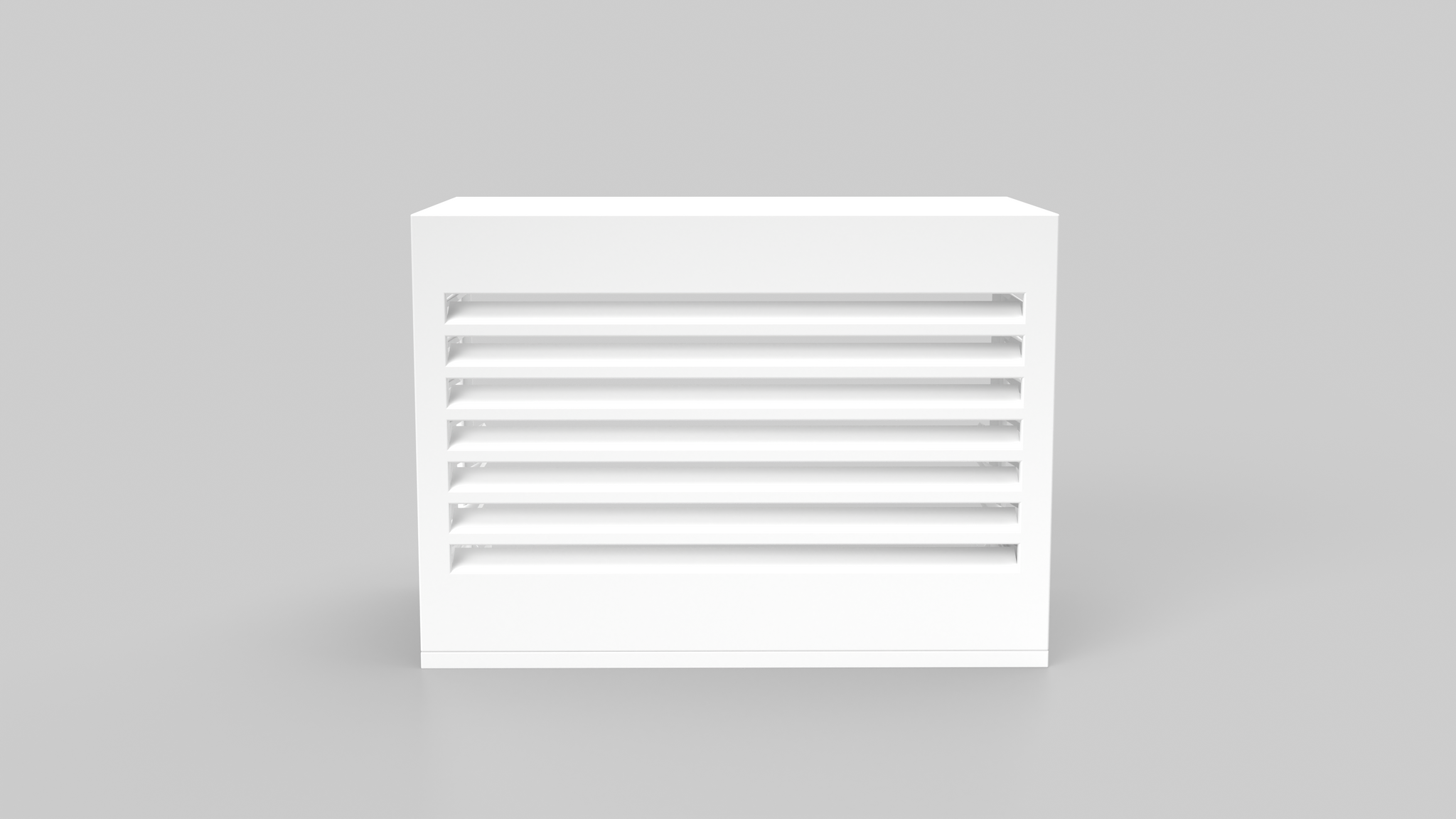 PTAC / Window Air Conditioner Cover - White