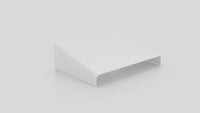 HVAC Snow Shield - White