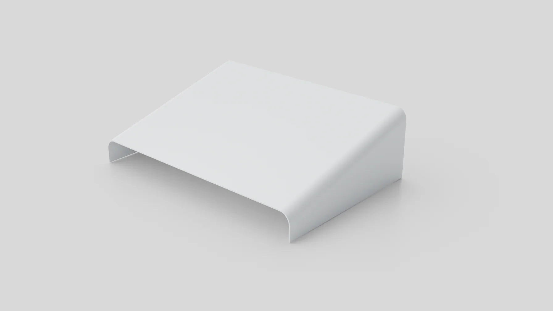 HVAC Snow Shield - White