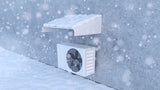HVAC Snow Shield - White