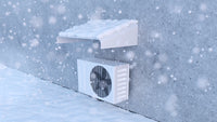 HVAC Snow Shield - White